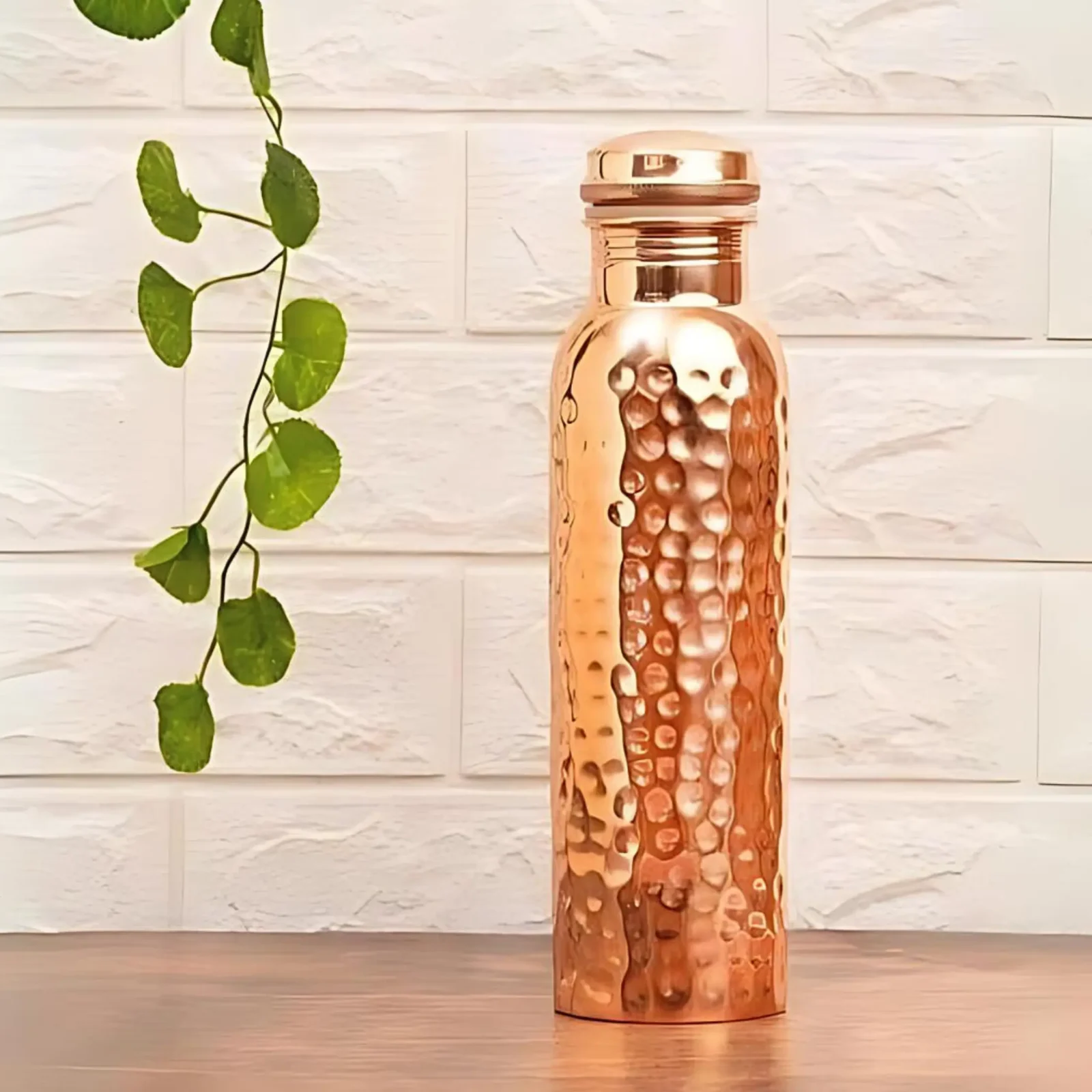 Pure Leak-Proof Copper Water Bottle - 950 ml