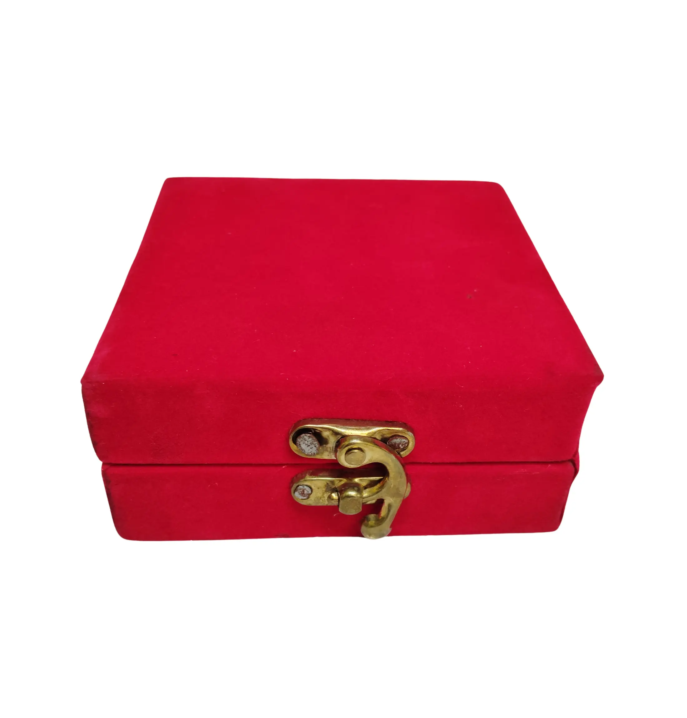 Golden Silver Plated German Silver Floral Bowl Set in Velvet Box for Gifting