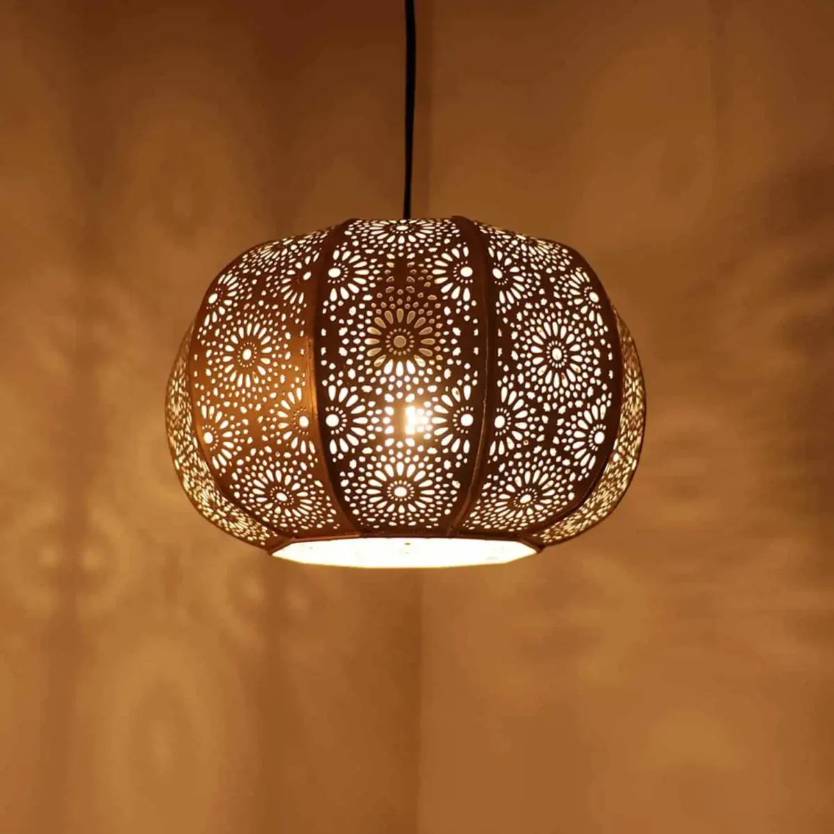 Moroccan Grandeur Hand-Etched Wall & Ceiling Pendant Light