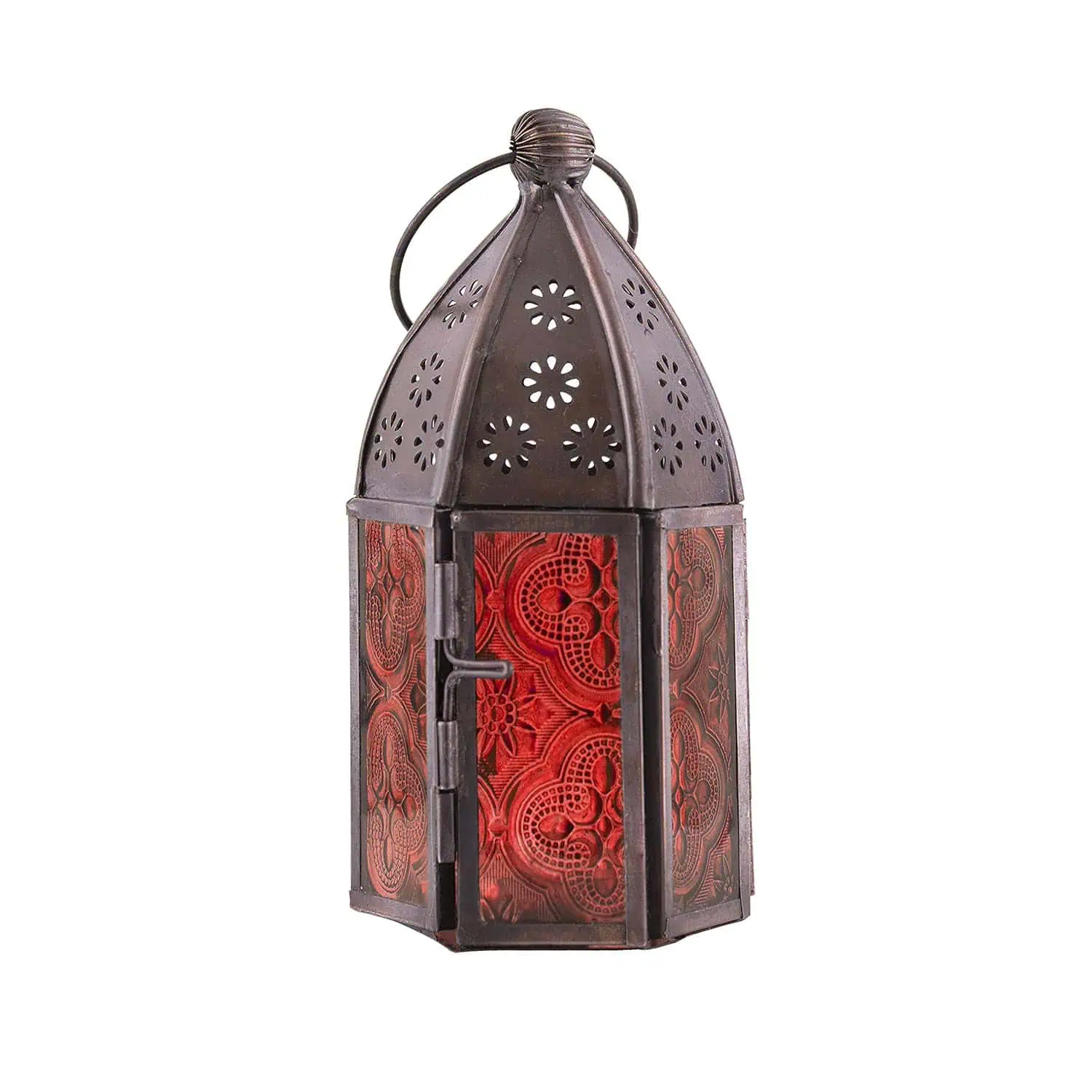 Metal Antique Finish Small Moroccan Decorative Lantern