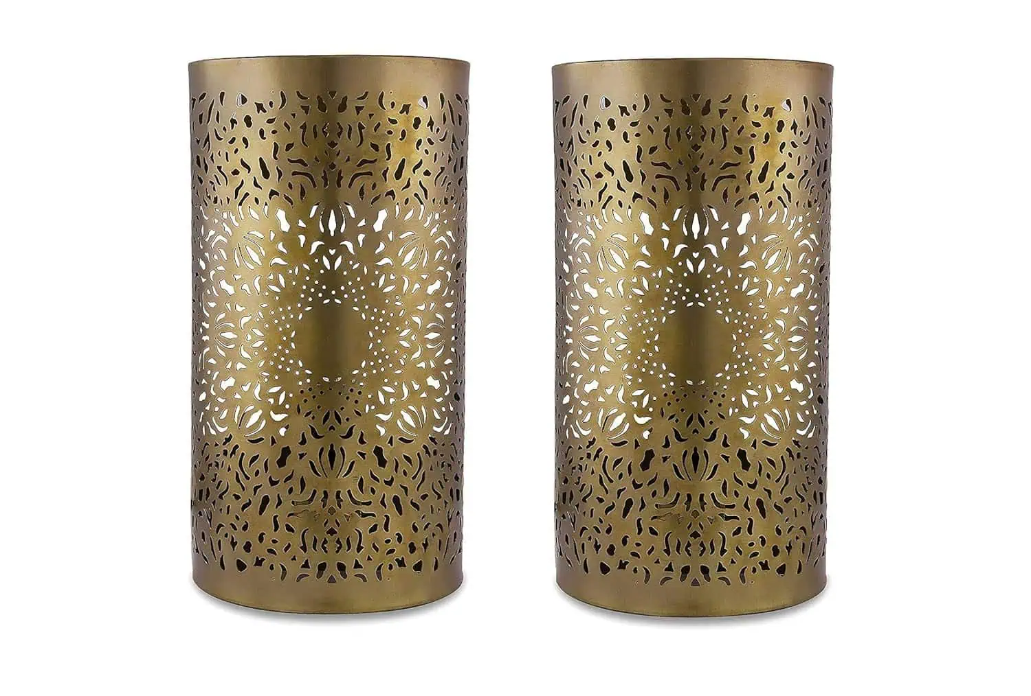 Antique Brass Wall Moroccan Lamp Golden Mild Steel Decorative Wall Light