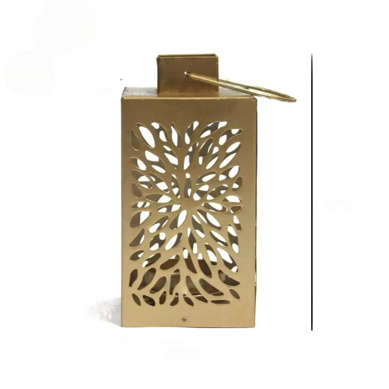 Premium Decorative Metal Lantern Golden Finish